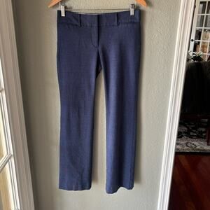 LOFT Marissa Trouser Pant-Navy-Size 0